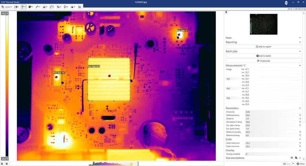 FLIR anuncia el software Thermal Studio para termografistas para